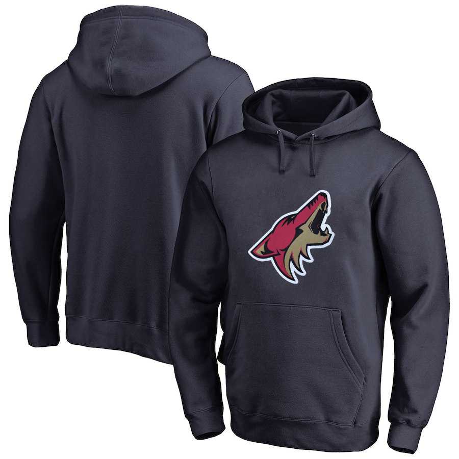 Men's Customized Phoenix Coyotes Navy All Stitched Pullover Hoodie,We sell and wholesale Men's Customized Phoenix Coyotes Navy All Stitched Pullover Hoodie on line form chian!